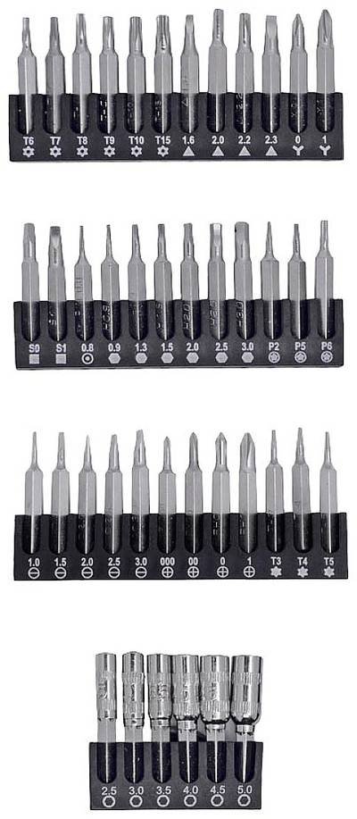 Bernstein Tools for Electronics 6-340-3 Bit-Set 42teilig