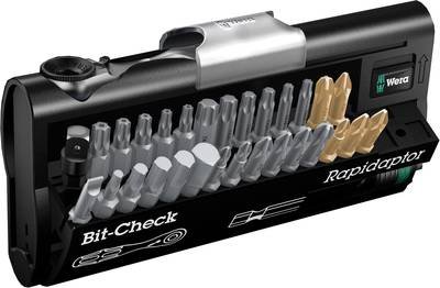Wera BC BR 30 8001 A SB 05073640001 Bit-Set 31teilig Schlitz, Kreuzschlitz Phillips, Kreuzschlitz Pozidriv, Innen-Sechsk