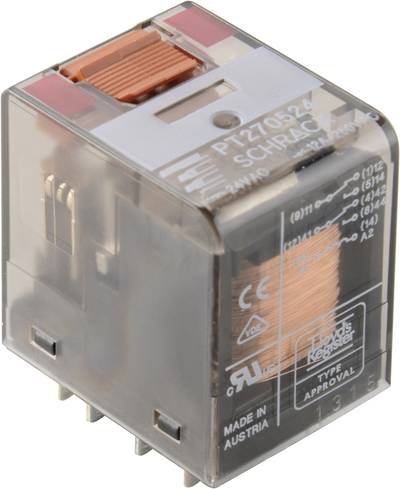 TE Connectivity PT270730 Miniaturrelais 230 V/AC 12 A 2 Wechsler 1 St.