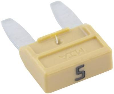 MTA Automotive 341124 330.025 Mini Flachsicherung 5 A Beige 1 St.