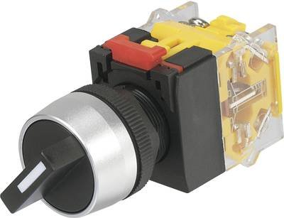 TRU COMPONENTS LAS0-A3Y-20X/33 Drehschalter 250 V/AC 5 A Schaltpositionen 3 2 x 45 ° IP40 1 St.