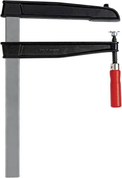 Tiefspann‑Schraubzwinge TGNT mit bewährtem Holzgriff Bessey TGN40T20 Spann-Weite (max.):400 mm Produktabmessung, Länge: