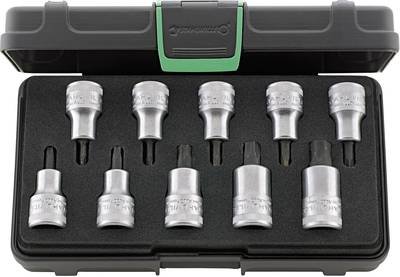 Stahlwille 54TX/10 TLG.KN Steckschlüssel-Bit-Einsatz-Set 1/2" (12.5 mm) 10teilig 96032005