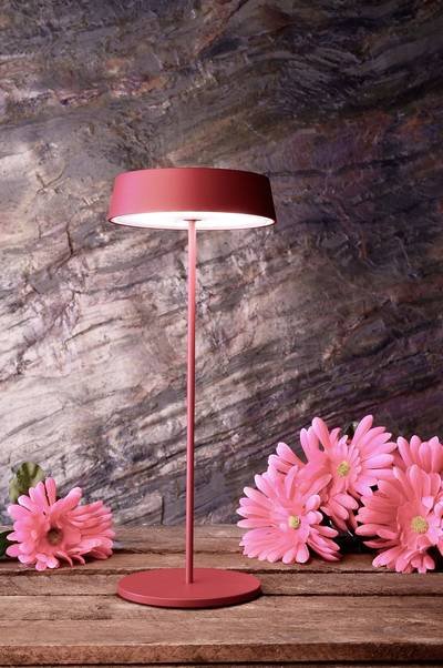 Deko Light Miram 346034 Tischlampe LED LED fest eingebaut 2.20 W Rubin-Rot