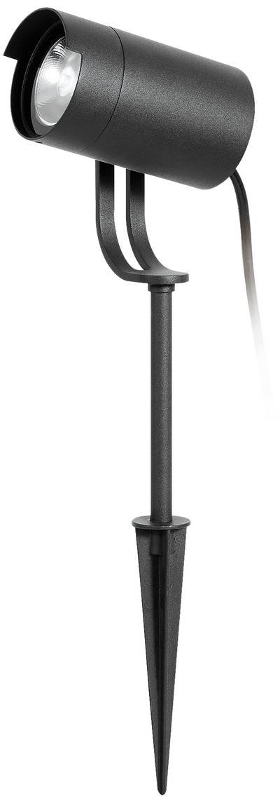 Megatron MT70803 Gartia LED-Gartenleuchte GU10 Schwarz