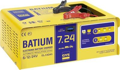 GYS BATIUM 7.24 024502 Automatikladegerät 6 V, 12 V, 24 V 11 A