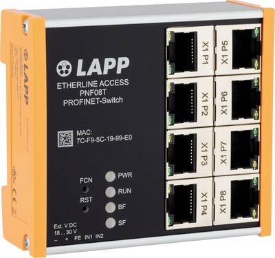 LAPP ETHERLINE® ACCESS PNF08T Industrial Ethernet Switch