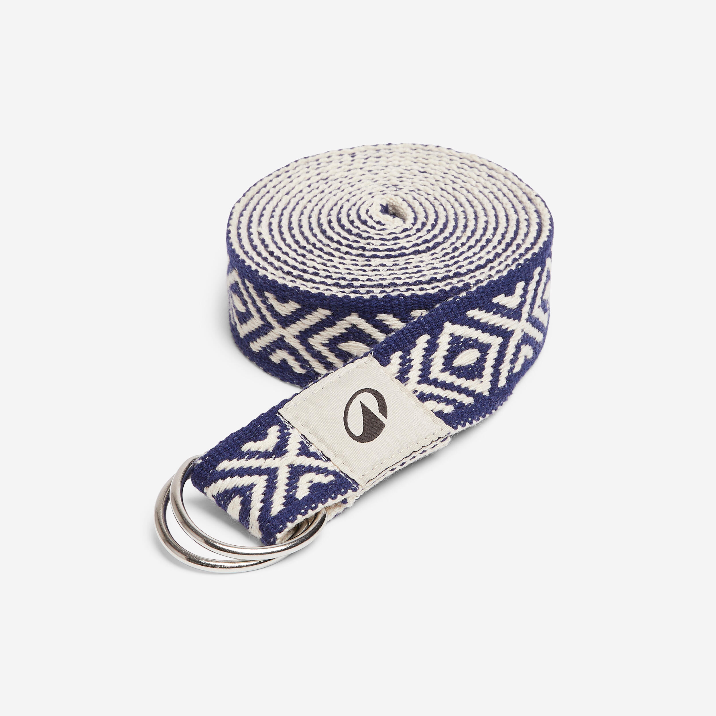 KIMJALY Correa Yoga Estampado Azul-Crudo 3 m