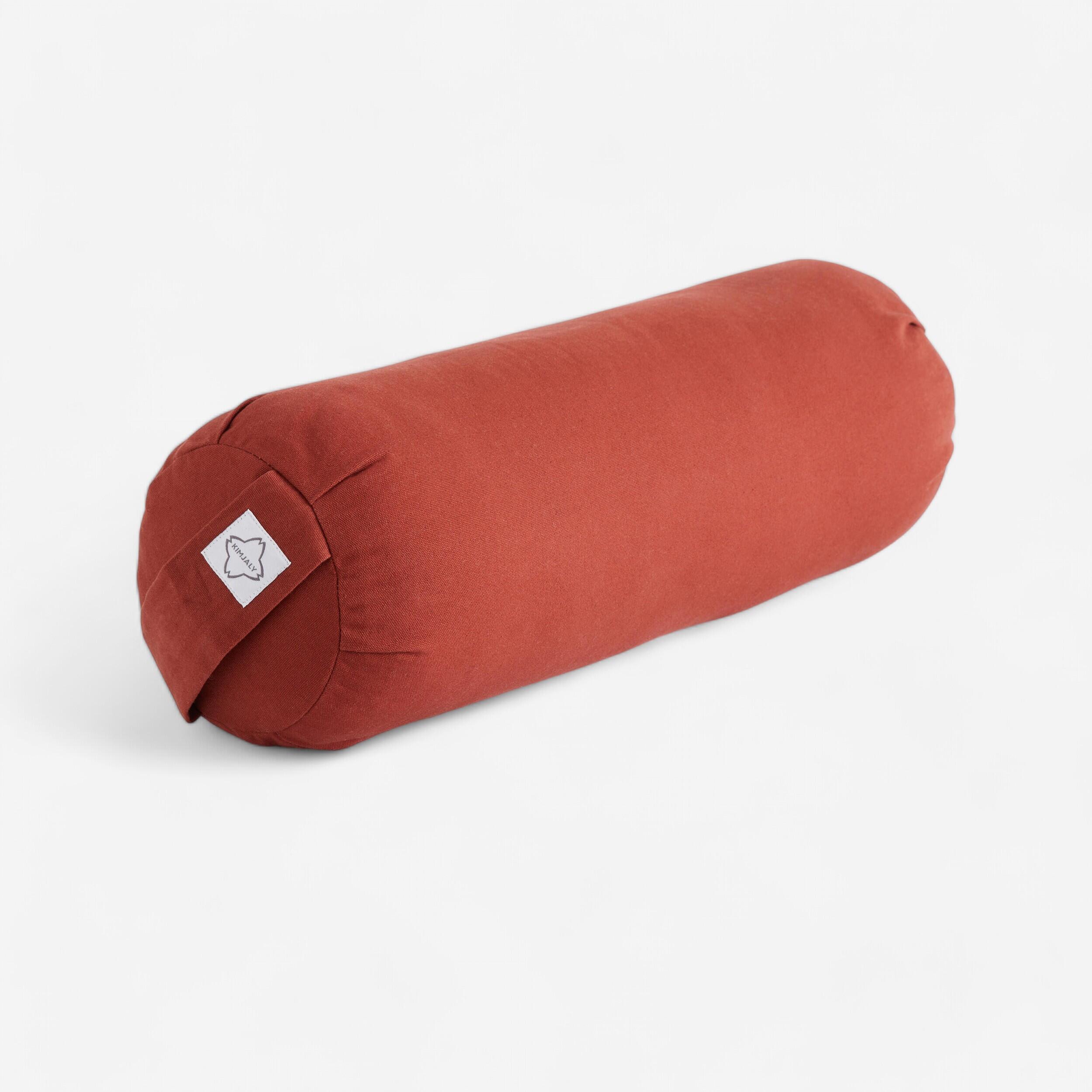KIMJALY Bolster/Cojín Yoga Caoba