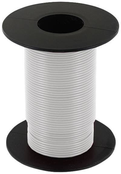 econ connect KL025WS25 Litze 1 x 0.25 mm² Weiß 25 m