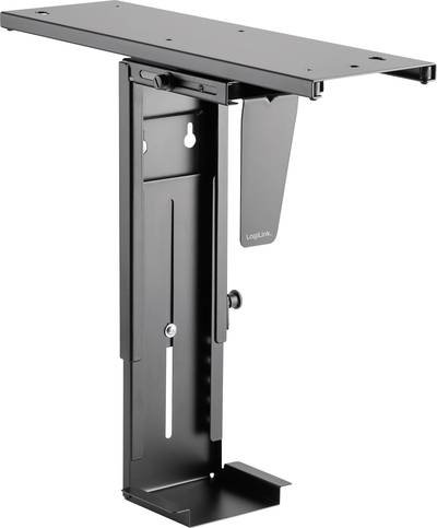 LogiLink PC Halterung Untertisch LogiLink - System-Montageklammer - unter Tisch EO0004 Schwarz Belastbar bis=10 kg