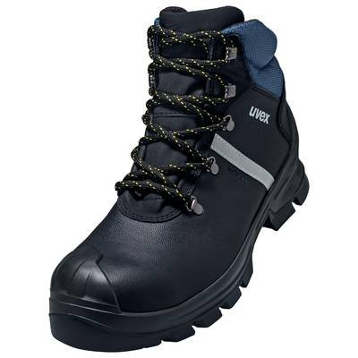 uvex 2 construction 6512343 Sicherheitsstiefel S3 Schuhgröße (EU): 43 Schwarz, Blau 1 Paar