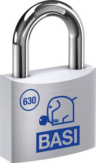 Basi 6300-6001-6003 Vorhängeschloss 60 mm gleichschließend Schlüsselschloss