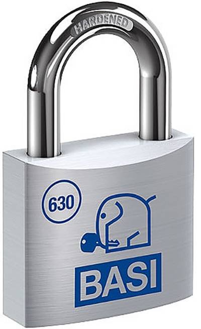 Basi 6300-2001-2003 Vorhängeschloss 20 mm gleichschließend Schlüsselschloss