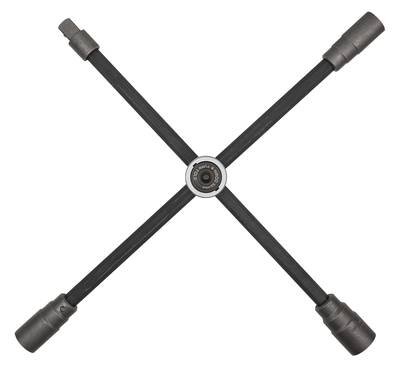Rad-Kreuzschlüssel mit Gleitgelenk für NKW, 3/4"x24x27x32mm KS Tools 518.1163