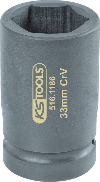 1" 6-Kant Stecknuss SW 33 mm KS Tools 516.1186
