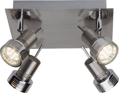 Brilliant Kassandra G34735/77 Deckenstrahler LED GU10 12 W Chrom (satiniert)