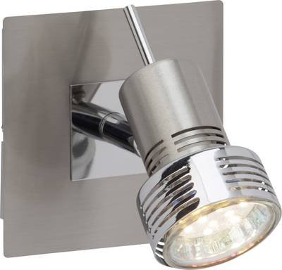 Brilliant Kassandra G34710/77 Wandstrahler GU10 3 W LED Chrom (satiniert)