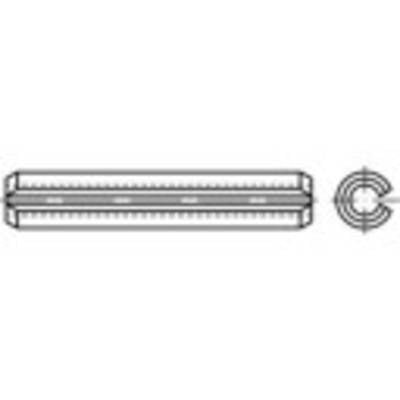 TOOLCRAFT 1068935 Spannstifte (Ø x L) 4 mm x 30 mm Edelstahl 50 St.