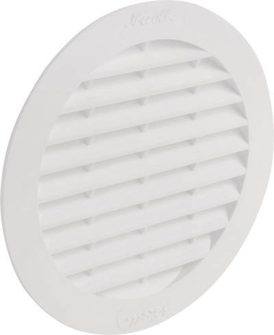 Wallair N32909 Abluftgitter Kunststoff Passend für Rohr-Durchmesser: 10 cm