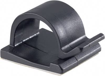 PB Fastener 5439-SW Kabelclip selbstklebend 5439-SW Bündel-Ø-Bereich 15 mm (max) Schwarz 1 St.