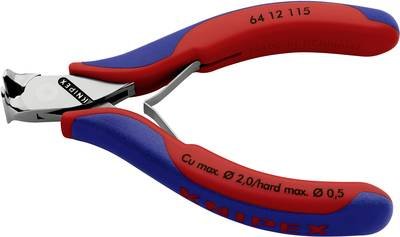 Knipex KNIPEX - Vornschneider 64 12 115 Elektronik- u. Feinmechanik Vornschneider mit Facette 115 mm
