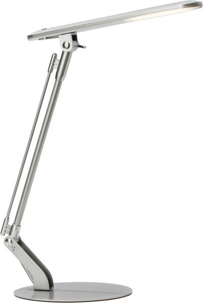 Brilliant Brendan G94808/11 LED-Schreibtischleuchte LED LED fest eingebaut 6 W Titan