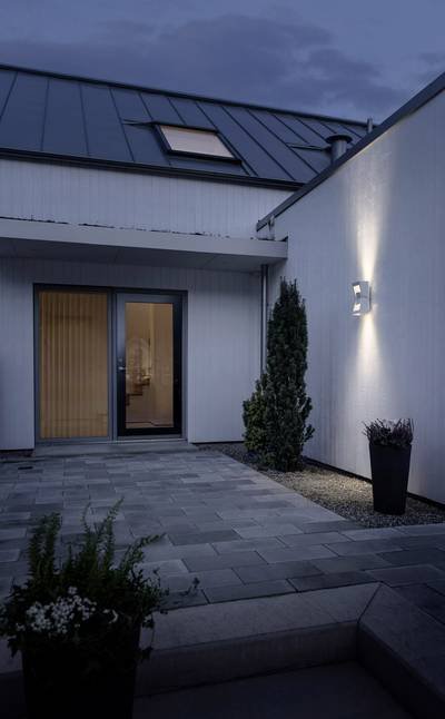 Konstsmide Potenza 7955-250 Außenwandleuchte LED GU10 12 W Weiß
