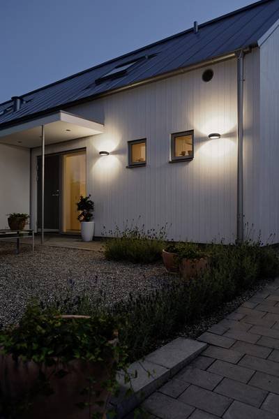 Konstsmide 7950-370 Rovigo LED-Außenwandleuchte LED LED fest eingebaut 5 W Anthrazit