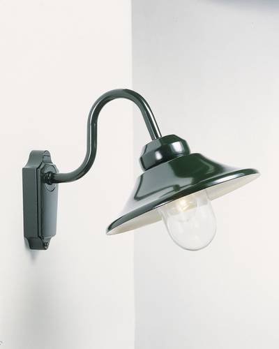 Konstsmide Vega 556-600 Außenwandleuchte Energiesparlampe, LED E27 60 W Grün