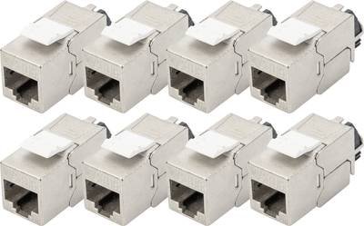 Digitus DN-93617-8 RJ45-Einbaumodul Keystone CAT 6a 8 St.