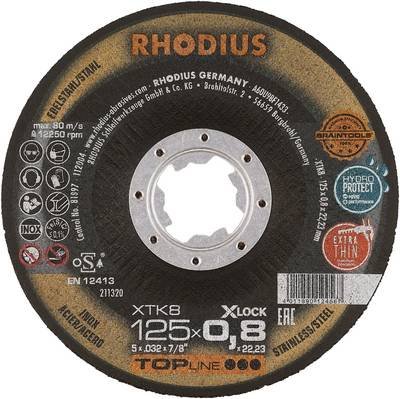 Rhodius XTK8 EXACT X-LOCK 211320 Trennscheibe 25 St. Edelstahl, Stahl