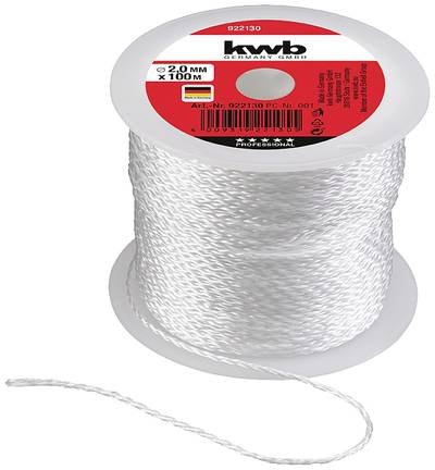 kwb 922130 Maurerschnur 2 mm Weiß 100 m