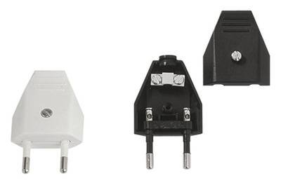 Bachmann 900.011 Eurostecker Kunststoff 250 V Weiß IP20