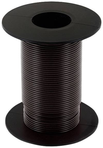 econ connect KL025SW25 Litze 1 x 0.25 mm² Schwarz 25 m