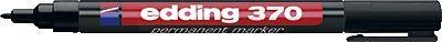 Edding 370 4-370001 Permanentmarker Schwarz wasserfest: Ja