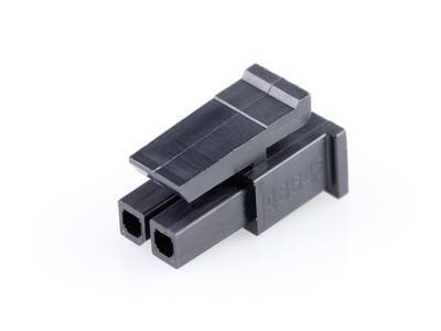 Molex Buchsengehäuse-Kabel Polzahl Gesamt 2 Rastermaß: 3 mm 436450200 1 St. Bag