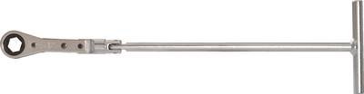 KS Tools 500.7342 Glühkerzen-T-Griff-Ringratschen-Hubknarre, 12mm