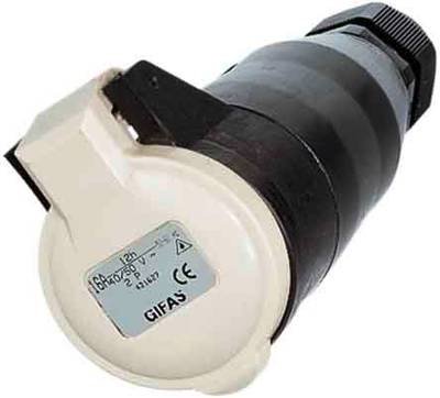 Gifas Electric 421627 108197 CEE Kupplung 16 A 2polig 1 St.