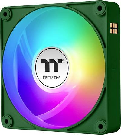 Thermaltake CT140 EX Reverse ARGB Sync PC Cooling Fan Racing Green 3 Pack PC-Gehäuse-Lüfter Grün (B x H x T) 120 x 120 x