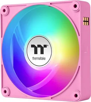 Thermaltake CT120 EX Reverse ARGB Sync PC Cooling Fan Pink 3 Pack PC-Gehäuse-Lüfter Pink (B x H x T) 120 x 120 x 25 mm