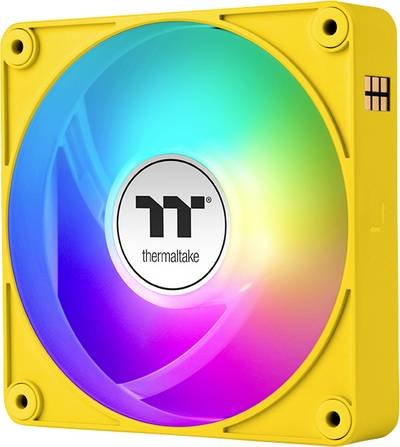 Thermaltake CT140 EX Reverse ARGB Sync PC Cooling Fan Bumblebee 3 Pack PC-Gehäuse-Lüfter Gelb (B x H x T) 120 x 120 x 25