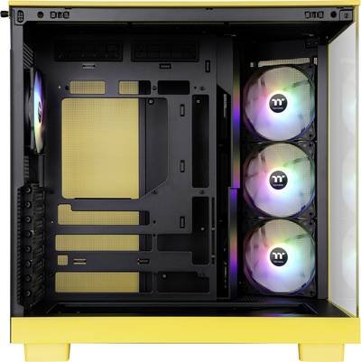Thermaltake View 380 XL TG ARGB Bumblebee Midi-Tower PC-Gehäuse Gelb