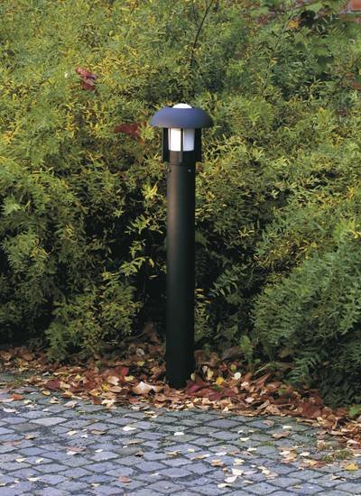 Konstsmide 512-752 Heimdal Außenstandleuchte Energiesparlampe, LED E27 60 W Schwarz