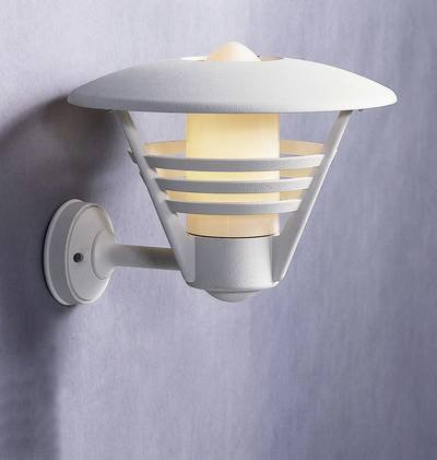 Konstsmide Gemini 503-250 Außenwandleuchte Energiesparlampe, LED E27 100 W Weiß