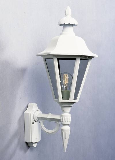 Konstsmide Pallas Up 481-250 Außenwandleuchte Energiesparlampe, LED E27 60 W Weiß