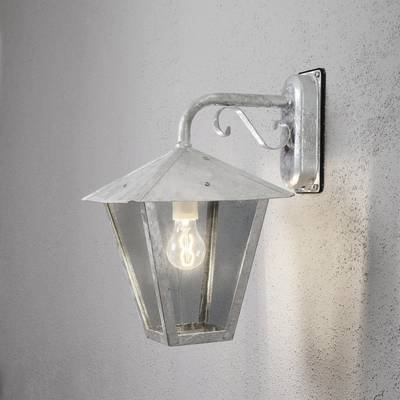Konstsmide Benu Down 435-320 Außenwandleuchte Energiesparlampe, LED E27 100 W Stahl