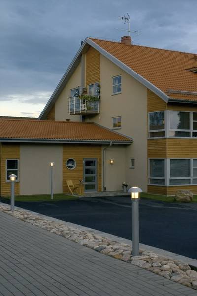 Konstsmide Heimdal 401-312 Außenwandleuchte Energiesparlampe, LED E27 60 W Silber