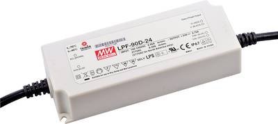 MEAN WELL LPF-90D-36 LED-Treiber, LED-Trafo Konstantspannung, Konstantstrom 90 W 2.5 A 21.6 - 36 V/DC dimmbar, PFC-Schal