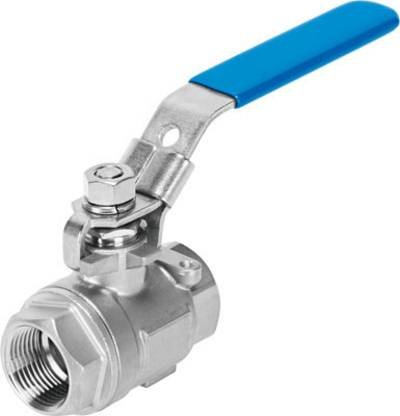 FESTO VZBE-3/8-T-63-D-2-M-V15V15 4745215 Standard-Kugelhahn 1 St.